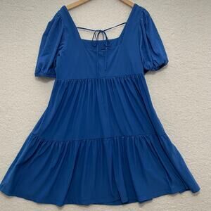 BCBG Paris women’s blue plus dress xl mini